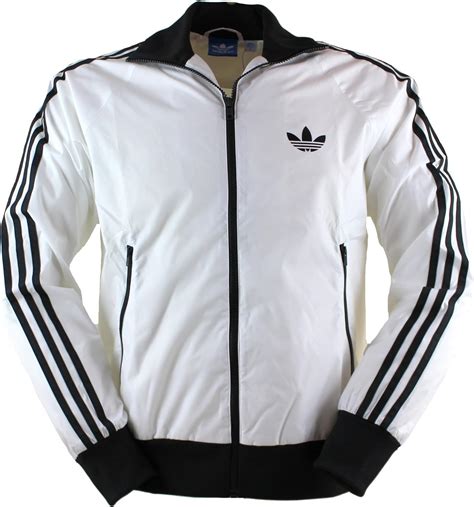 adidas weiße jacke